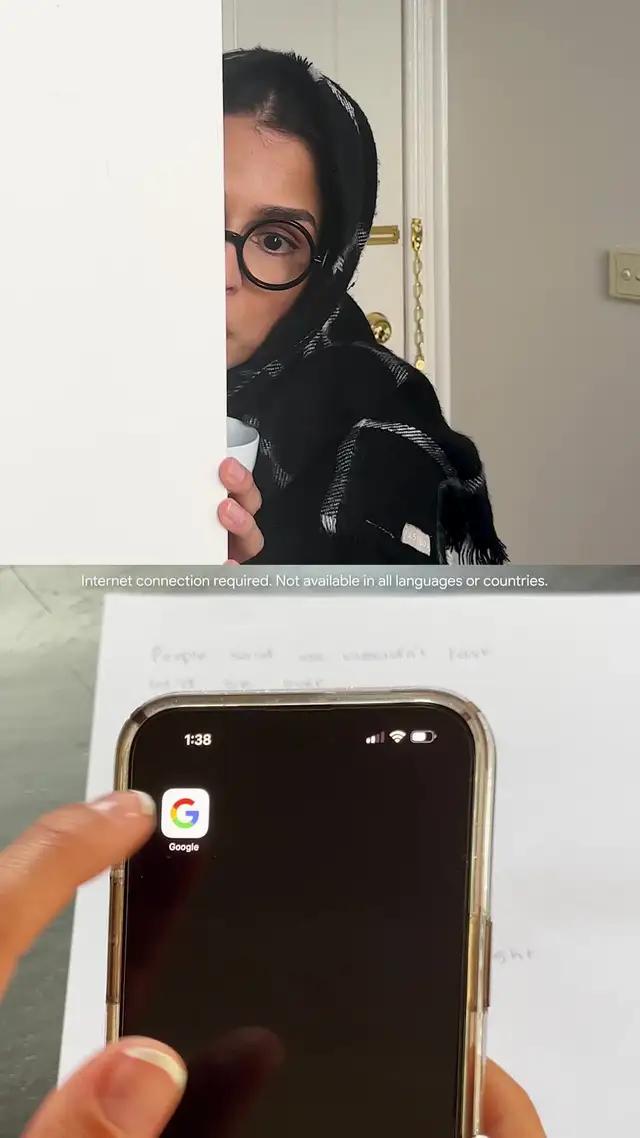 When the Google app translator even impresses your Mum.