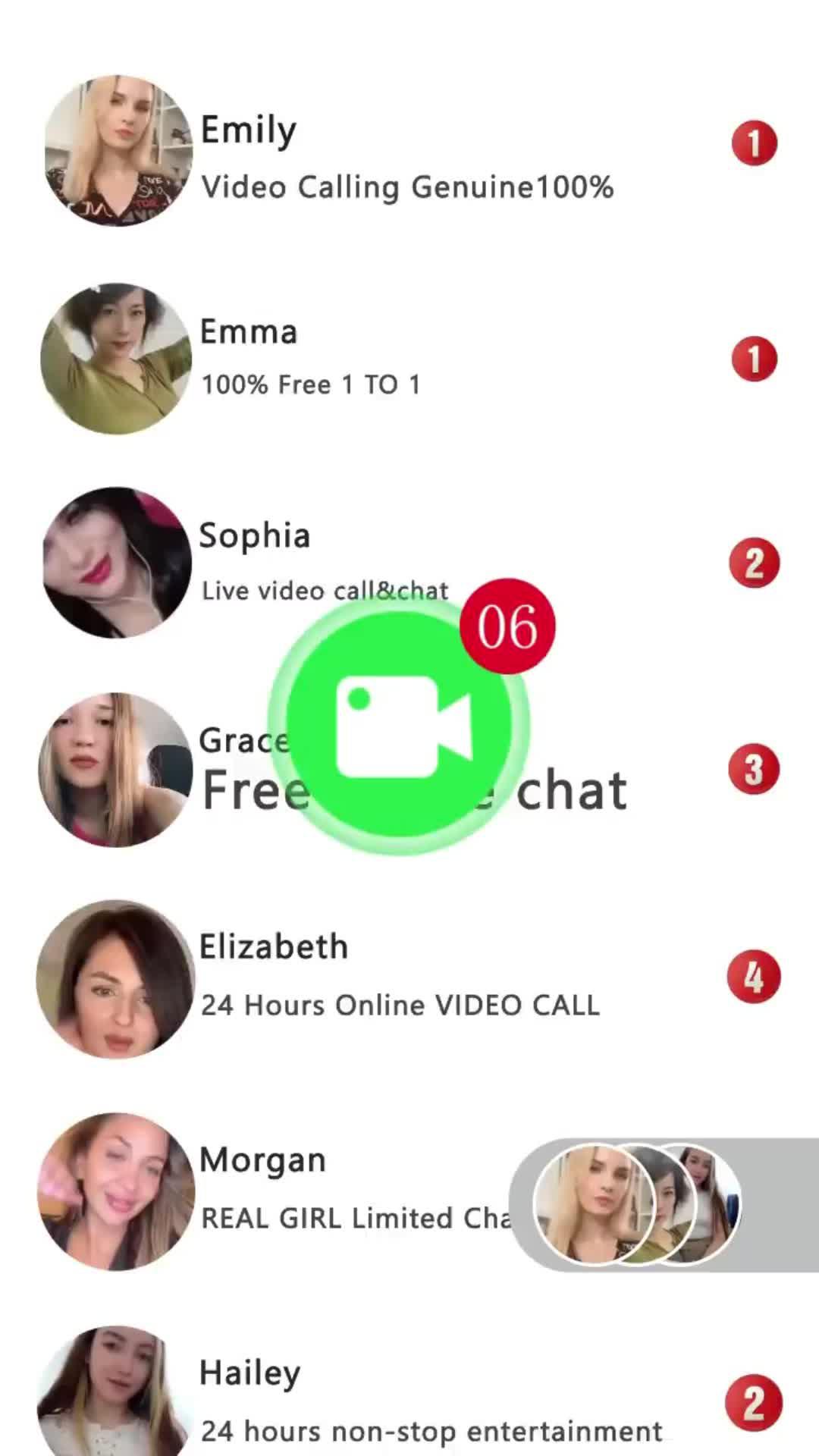 Chat with the people you like