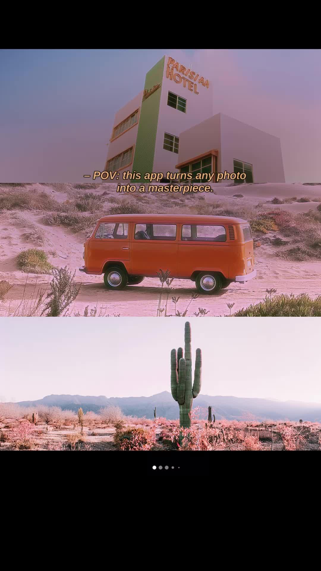 The secret is Prequel app