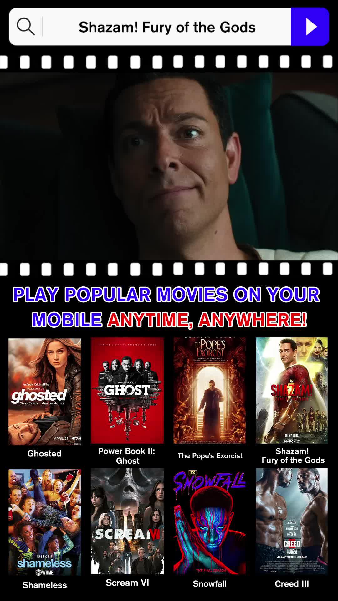 Millions of popular movies, TV shows, exclusive movies and more!